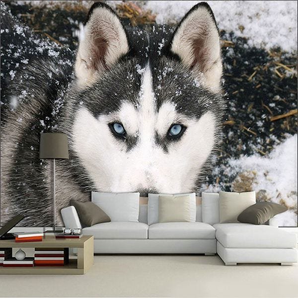 Papel De Parede 3D | Animais 3D 0016 - Adesivo de Parede | MadeiraMadeira