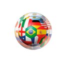 Ver imagem 1 de Kit Capa Sousplat Copa Bandeiras - 6 Peças