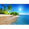 Papel de Parede 3D Praias 0019 - Adesivo Paisagem - 2