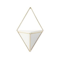 Vaso de parede Trigg Grande Branco - Umbra - 3