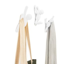 Cabideiro / Ganchos de Parede BUDDY (3 un) Branco - Umbra - 3