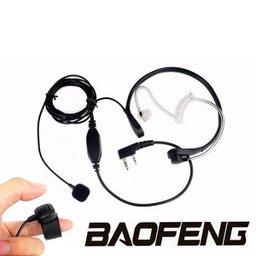 Fone Laringofone para Rádio Ht Baofeng Ptt de Garganta - 4