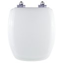 Ver imagem 1 de Assento Sanitário Almofadado Soft Close Stylus Branco para Vaso Celite