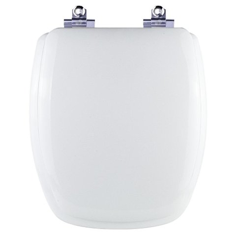 Assento Sanitário Almofadado Soft Close Stylus Branco para Vaso Celite