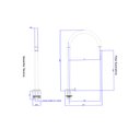 Ver imagem 3 de Bica de Mesa G para Cuba e Lavatorio Redonda Cromado Deca You - Deca Deca Metais