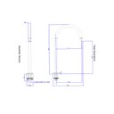 Ver imagem 3 de Bica de Mesa G para Cuba e Lavatorio Redonda Cromado Deca You - Deca Deca Metais