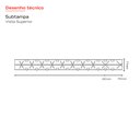 Ver imagem 3 de Ralo Linear Oculto 60 Cm sem Sifão Smart