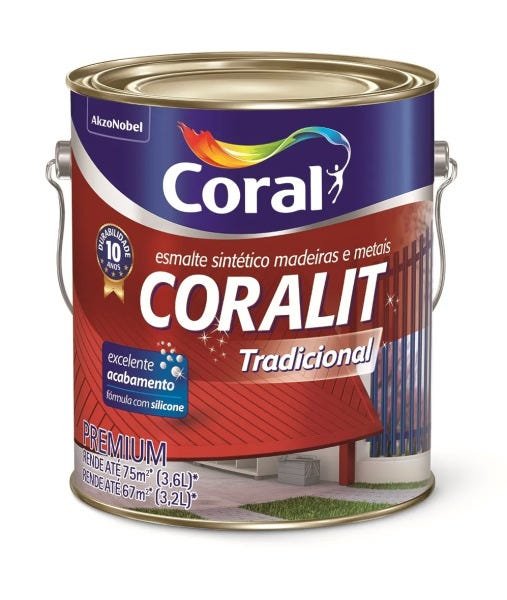 Coral Coralit Ultra Resistência Brilho 0,9 litro Camurça