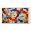 Ver imagem 2 de Quadro Decorativo N°94 160x90cm - Caleidoscópio - Madeira Clara - Rollflex