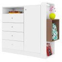 Ver imagem 4 de Quarto Infantil Doce Cheiro Completo Berço / Cômoda / Guarda-Roupa - Art In Móveis