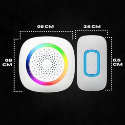 Campainha Residencial sem Fio Wireless Longo Alcance - 4