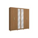 Ver imagem 1 de Guarda Roupa Casal 6 Portas c/Esp ARM013 Canela Kappesberg