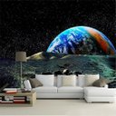 Ver imagem 1 de Papel De Parede 3D Universo 0017 - papel de parede paisagem