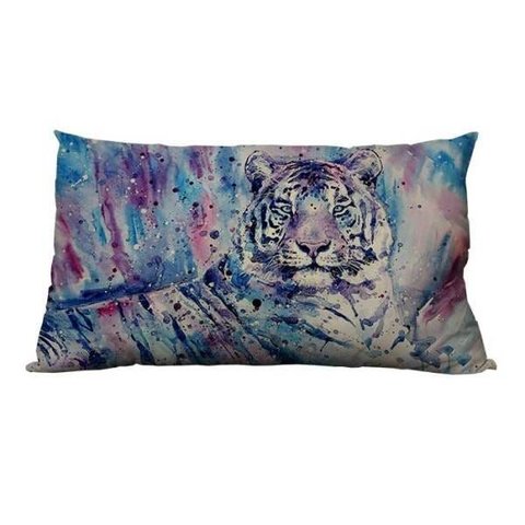 Almofadão Onça Aquarela