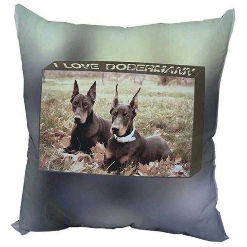 Almofada Dobermans