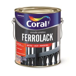 Coral Coralit Antiferrugem Ferrolack 3,6 litros Cinza - 1
