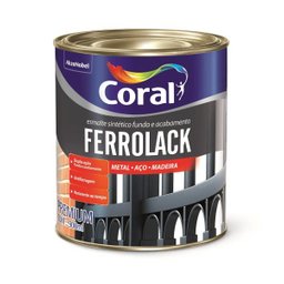 Coral Coralit Antiferrugem Ferrolack 0,9 litros Cinza - 1