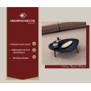 Ver imagem 2 de Mesa de Centro Sala Orgânica Paris Média Cor Preto Demoglass