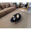 Ver imagem 4 de Mesa de Centro Sala Orgânica Paris Média Cor Preto Demoglass