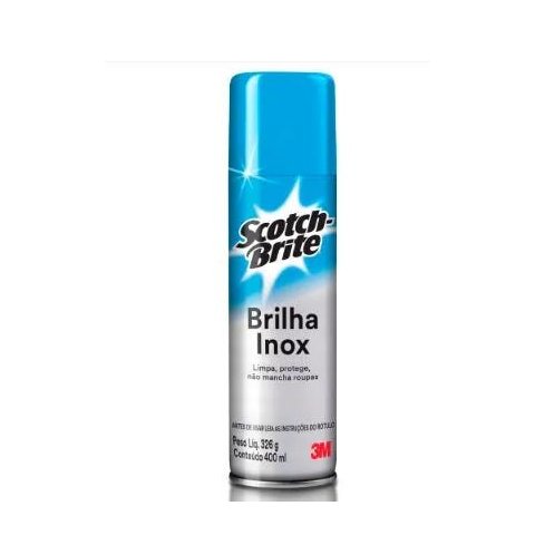 3M Brilha-Inox Spray 400 ml 400 ml