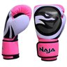 Kit Luva Boxe Muay Thai Naja Colors Rosa Fluor Tamanho:10oz - 3