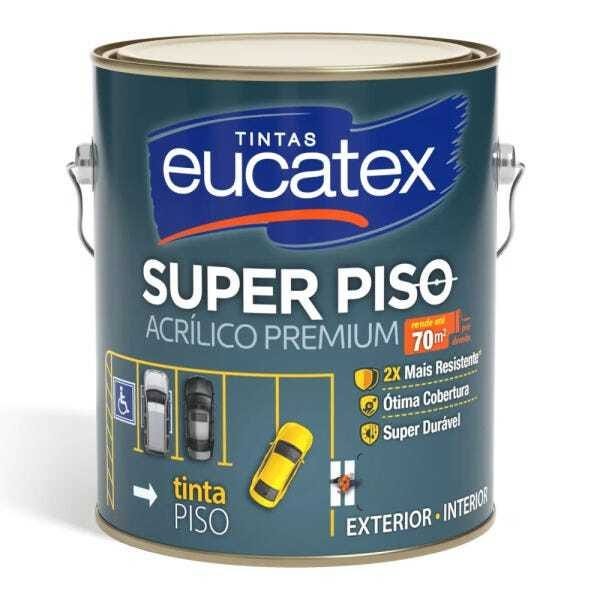 Eucatex Acrílico Super Piso Premium 3,6 L - 1