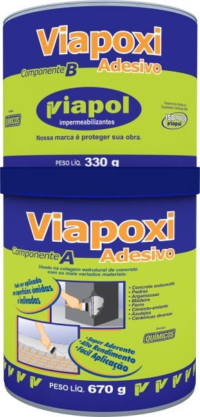 Viapoxi Adesivo 1 kg 1 kg - 1