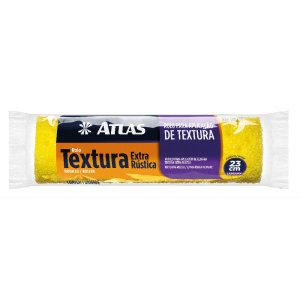 Atlas Rolo Textura Extra Rústica 23cm Sem Cabo 23cm Sem Cabo