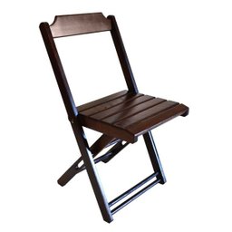 Cadeira Dobravel Bar Restaurante Madeira Imbuia - 1 Cadeira Dobravel Bar Restaurante Madeira Imbuia - 1