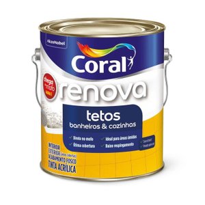 Tinta Acrílica Chega de Mofo 900ml Branco Coral