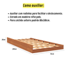 Beliche com Cama Auxiliar Jaspe Treliche Mdf Cor:nature - 6
