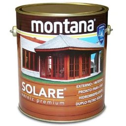 Verniz Premium Solare Brilhante Montana 3,6 litros Transparente - 1