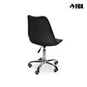 Ver imagem 4 de Cadeira de Escritório Secretária Fox Base Giratória Preta F032