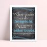 Quadro com moldura frase moldura 005 - 1