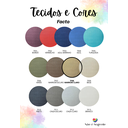 Ver imagem 3 de Cabeceira Estofada Casal 10 Blocos Não É Segredo Facto Marrom Claro 140x60