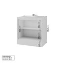 Ver mais imagens de Cozinha Compacta Planejada 3 Peças 2 Balcões 1 Tampo Soho CabeCasa MadeiraOriginals Azul/Branco