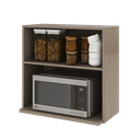 Ver imagem 4 de Armário Aéreo Modulado para Microondas Fidelitá Paris 70cm 2 Portas
