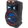Caixa Som Amplificada Portátil Bluetooth Tws 850W Rms Mp3 Usb Led ACA 855 Pancadão II + Microfone Am - 3