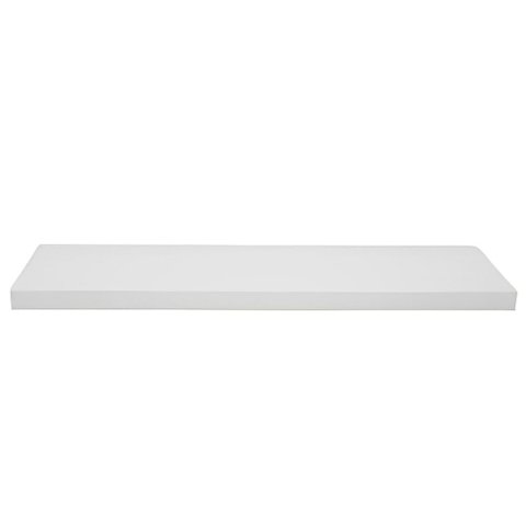 Prateleira Tampo Mesa Mdf 15mm Branco 20x100 sem Suporte