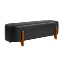 Ver imagem 1 de Puff Recamier Organico Imperial 140 cm Corino Preto Impo