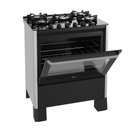 Ver imagem 4 de Fogão de Piso a Gás Fischer Fit Line Trempe Iron 5 Bocas 95 Litros Bivolt Silver