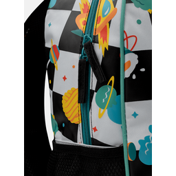 Mochila Puket sem Rodinha Space Food:verde Agua /un - 4
