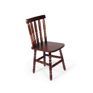 Cadeira de Jantar em Madeira Maciça Assento Reto Mônaco Imbuia - Straub Web