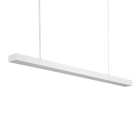 Lustre Pendente Nordecor Otan Bivolt Branco 3000k Luz Amarela