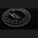 Ver imagem 4 de Transferidor 360 20cm Transp Acrílico Desenho Técnico Fenix