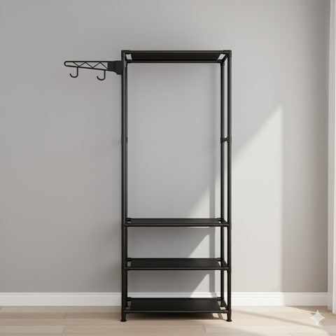 Cabideiro Guarda Roupa Arara Organizador Closet Multiuso