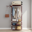 Ver imagem 2 de Cabideiro Guarda Roupa Arara Organizador Closet Multiuso