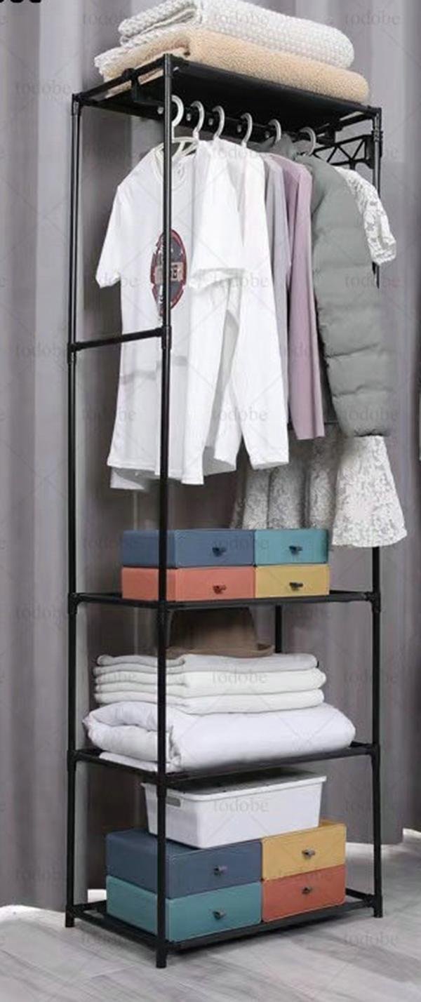 Cabideiro Guarda Roupa Arara Organizador Closet Multiuso - 3