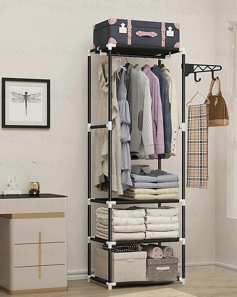 Cabideiro Guarda Roupa Arara Organizador Closet Multiuso - 2