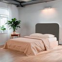 Ver imagem 2 de Cabeceira Casal Estofada para Cama Box Lizza Veludo Cor Tabaco